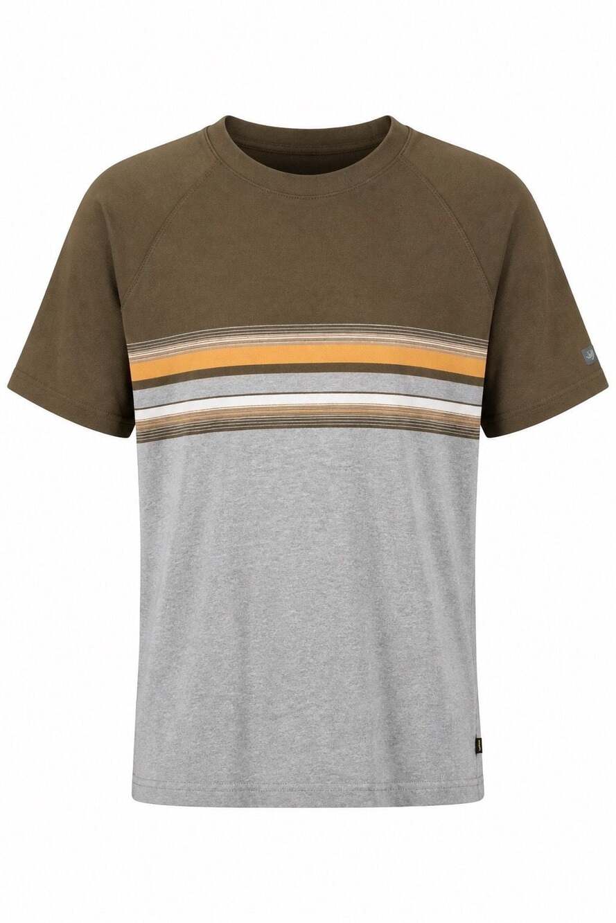 The North Face A5 Series Colorblock Striped Crewneck T-Shirt #1367